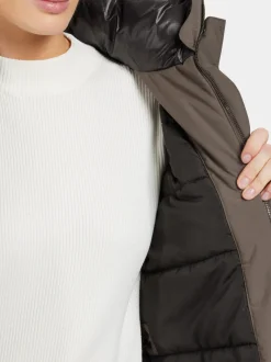 Discount Didriksons Leya Parka Long Mocha Brown