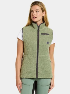 Online Didriksons Libra Vest Light Moss