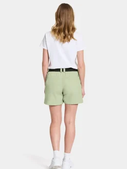 Discount Didriksons Liv Shorts Soft Green