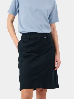 Outlet Didriksons Liv Skirt Dark Night Blue