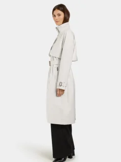 Clearance Didriksons Lova Coat Long White Foam