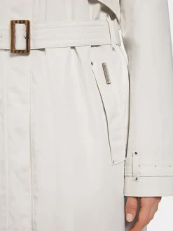 Clearance Didriksons Lova Coat Long White Foam