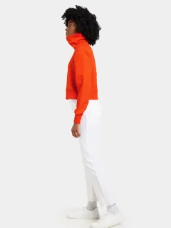 Discount Didriksons Lovali Full-Zip Tangerine Red