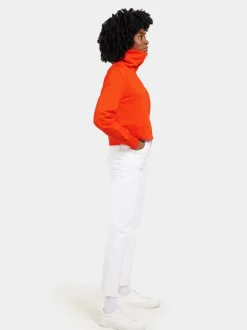 Discount Didriksons Lovali Full-Zip Tangerine Red