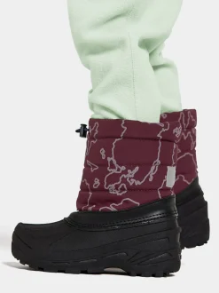Sale Didriksons Lumi Kids' Boots Grundsund reflective wine