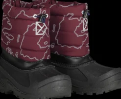 Sale Didriksons Lumi Kids' Boots Grundsund reflective wine