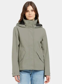 Clearance Didriksons Mabel Jacket Mistel Green