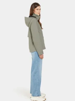 Clearance Didriksons Mabel Jacket Mistel Green