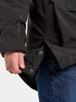 Sale Didriksons Magnetit Kids' Parka Black
