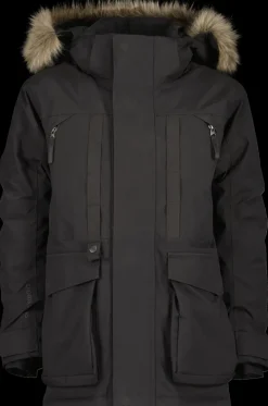 Sale Didriksons Magnetit Kids' Parka Black