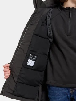 Sale Didriksons Magnetit Kids' Parka Black