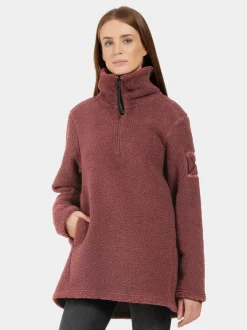 Outlet Didriksons Marina Half-Zip Old rust
