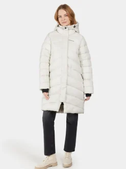 Clearance Didriksons Marion Parka White Foam
