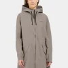 Clearance Didriksons Marta Parka Ash Brown