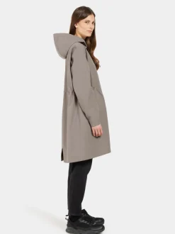 Clearance Didriksons Marta Parka Ash Brown