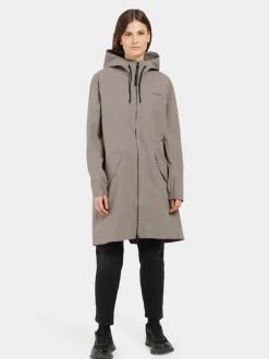 Clearance Didriksons Marta Parka Ash Brown