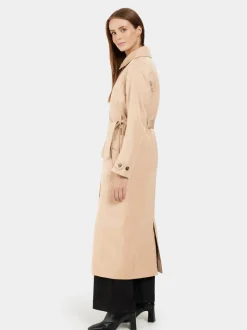 Discount Didriksons Matilde Coat Long Beige