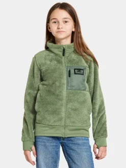 Sale Didriksons Mejram Kids' Jacket Light Moss