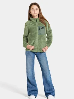 Sale Didriksons Mejram Kids' Jacket Light Moss