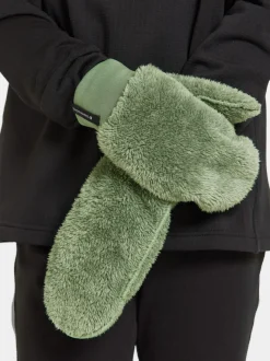 Didriksons Mejram Kid's Mittens Light Moss