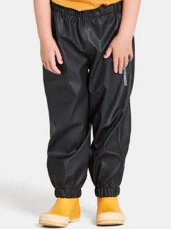 Clearance Didriksons Midjeman Kid's Pants Galon® Black