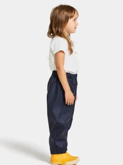 Online Didriksons Midjeman Kid's Pants Galon® Navy