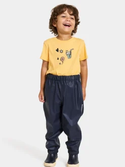 Online Didriksons Midjeman Kid's Pants Galon® Navy