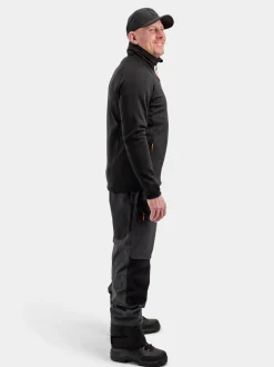 Best Didriksons Mistral Men's Full-Zip Black