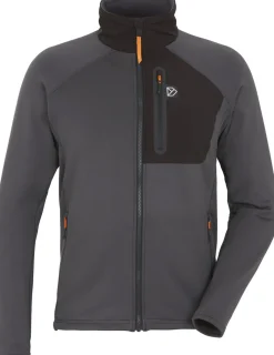 New Didriksons Mistral Men's Full-Zip Coal black
