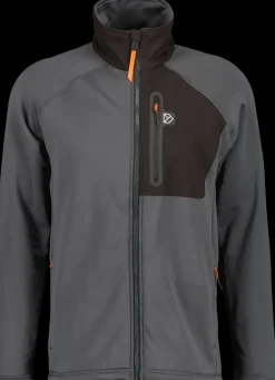 New Didriksons Mistral Men's Full-Zip Coal black