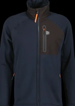 Hot Didriksons Mistral Men's Full-Zip Dark Night Blue