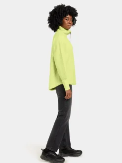 Sale Didriksons Monia Half zip Light Avocado
