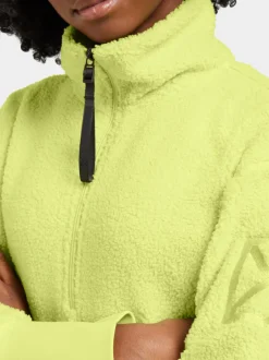 Sale Didriksons Monia Half zip Light Avocado