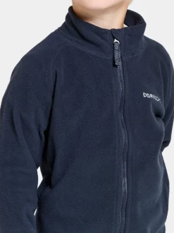 Online Didriksons Monte Kids' Full-Zip Navy
