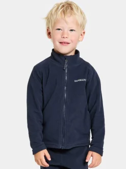 Online Didriksons Monte Kids' Full-Zip Navy