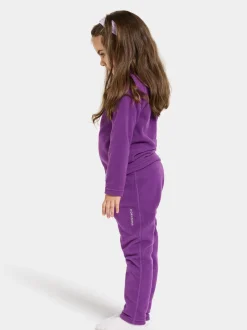 Best Didriksons Monte Kids' Full-Zip Royal Purple