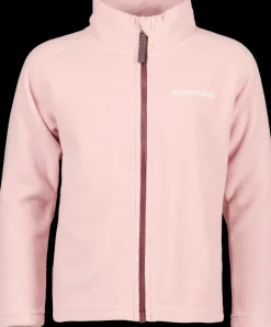 Best Didriksons Monte Kids' Full-Zip Dusty pink