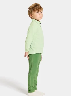 Online Didriksons Monte Kids' Full-Zip Light Algae Green