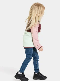 Discount Didriksons Monte Kids' Half Button Pale Mint