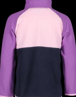 New Didriksons Monte Kids' Half Button Tulip Purple