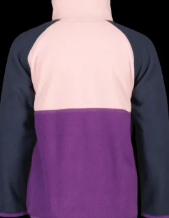 Clearance Didriksons Monte Kids' Half Button Royal Purple