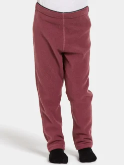 Hot Didriksons Monte Kids' Pants Rusty Wine