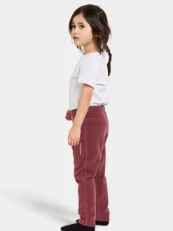 Hot Didriksons Monte Kids' Pants Rusty Wine