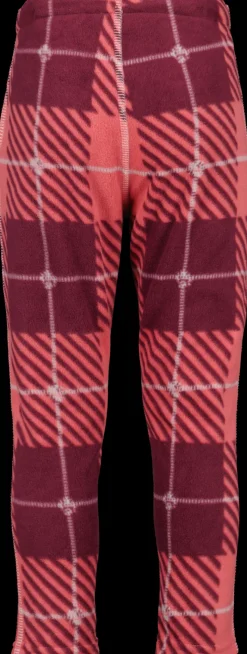 Sale Didriksons Monte Printed Kids' Pants Termos Termos Rusty Wine