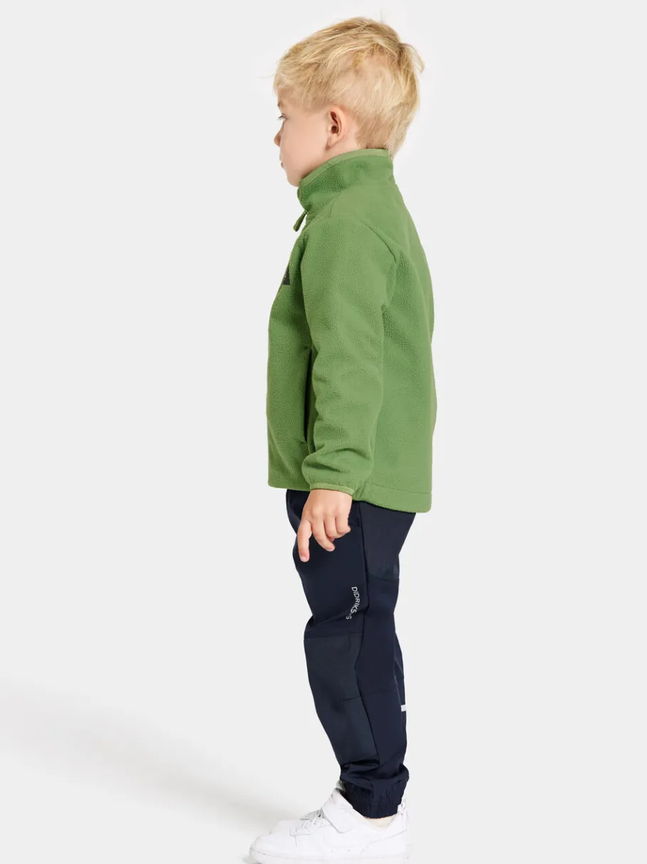 Clearance Didriksons Muskot Kids' Jacket Algae Green