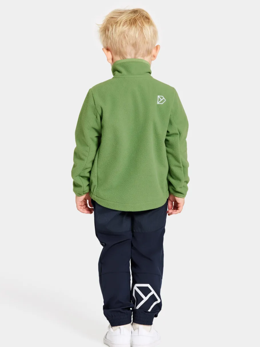 Clearance Didriksons Muskot Kids' Jacket Algae Green