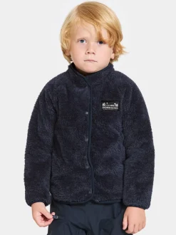 Hot Didriksons Mylla Kids' Full Button Navy