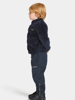 Hot Didriksons Mylla Kids' Full Button Navy