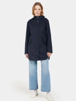 Clearance Didriksons Naomi Parka Dark Night Blue