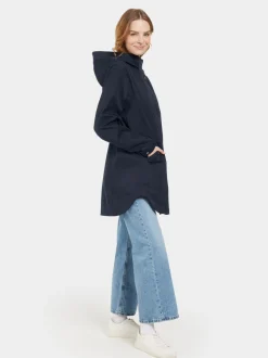 Clearance Didriksons Naomi Parka Dark Night Blue